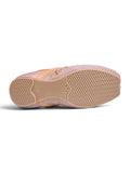 Floral Thread Work Embroidered & Sequins Embellished Mojaris - Mauve