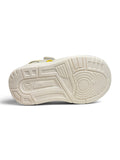 Space Explorer Astronaut & Planet Print Casual Shoes With Velcro Closure - Cream