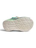 Streetwear Graphic Sneakers With Velcro Closure – Green