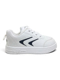 Casual Shoes With Laces - White