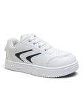 Casual Shoes With Laces - White