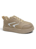 Casual Shoes With Laces - Beige