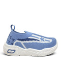 Star Stripe Breathable Mesh Walking Shoes - Blue
