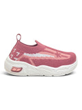 Star Stripe Breathable Mesh Walking Shoes - Rust