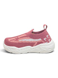 Star Stripe Breathable Mesh Walking Shoes - Rust