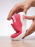 Cat Badge Breathable Mesh Walking Shoes - Pink