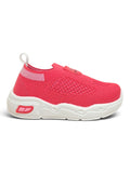 Cat Badge Breathable Mesh Walking Shoes - Pink