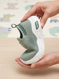 Cat Badge Breathable Mesh Walking Shoes - Green