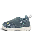 Star Kids Science & Building Tool Graphic Velcro Closure Musical Shoes - Dark Green