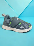 Star Kids Science & Building Tool Graphic Velcro Closure Musical Shoes - Dark Green