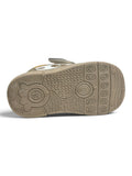 Star Kids Monster Face Velcro Closure Musical Shoes - Brown