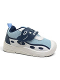 Star Kids Monster Face Velcro Closure Musical Shoes - Blue