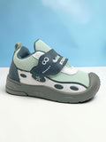 Star Kids Monster Face Velcro Closure Musical Shoes -  Green