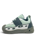 Star Kids Monster Face Velcro Closure Musical Shoes -  Green
