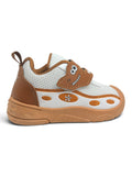 Star Kids Monster Face Velcro Closure Musical Shoes -  Tan