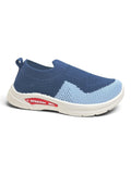 Star Kidz Two-Tone Colorblock Slip-On Casual Shoes - Navy Blue