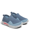 Star Kidz Two-Tone Colorblock Slip-On Casual Shoes - Dark Grey