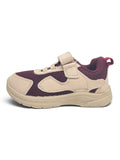 Star Kidz Breathable Mesh Velcro Closure Casual Shoes - Maroon