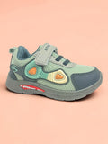 Star Kidz Breathable Mesh Velcro Closure Casual Shoes - Green