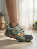 Star Kidz Breathable Mesh Velcro Closure Casual Shoes - Green