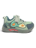 Star Kidz Breathable Mesh Velcro Closure Casual Shoes - Green