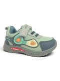 Star Kidz Breathable Mesh Velcro Closure Casual Shoes - Green