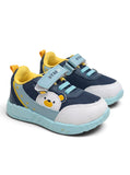 Star Kidz Bear Print Velcro Closure Casual Shoes - Navy Blue