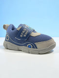 Star Kidz Sporty Mesh Velcro Closure Musical Shoes - Blue