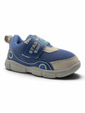 Star Kidz Sporty Mesh Velcro Closure Musical Shoes - Blue
