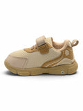 Star Kidz Sporty Mesh Velcro Closure Musical Shoes - Beige