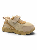 Star Kidz Sporty Mesh Velcro Closure Musical Shoes - Beige