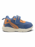 Star Kidz Sporty Mesh Velcro Closure Musical Shoes - Blue