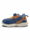 Star Kidz Sporty Mesh Velcro Closure Musical Shoes - Blue