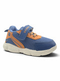 Star Kidz Sporty Mesh Velcro Closure Musical Shoes - Blue