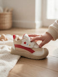 Star Kidz Three Stars Velcro Closure Musical Shoes - Beige