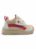 Star Kidz Three Stars Velcro Closure Musical Shoes - Beige