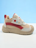 Star Kidz Three Stars Velcro Closure Musical Shoes - Beige
