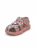 Musical Chu Chu Sandals With Velcro Closing - Peach