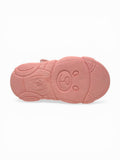 Musical Chu Chu Sandals With Velcro Closing - Peach