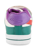 Casual Shoes With Velrco - Purple