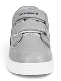 Casual Shoes With Velrco - Grey