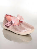 Mary Jane's Belle with Applique Detail - Pink