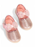 Mary Jane's Belle with Applique Detail - Pink