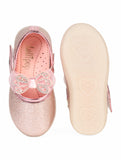 Mary Jane's Belle with Applique Detail - Pink