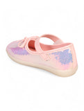 Mary Jane's Belle with Applique Detail - Pink
