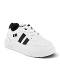 Casual Shoes With Laces - White