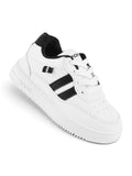 Casual Shoes With Laces - White