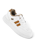 Casual Shoes With Laces - White