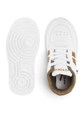 Casual Shoes With Laces - White