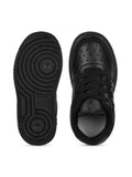 Casual Shoes With Laces - Black